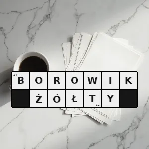 Hasło krzyżówkowe gatunek grzybów z rodziny maślakowatych suillaceae - borowik żółty – rozwiązanie, synonimy, podpowiedzi i definicje krzyżówkowe